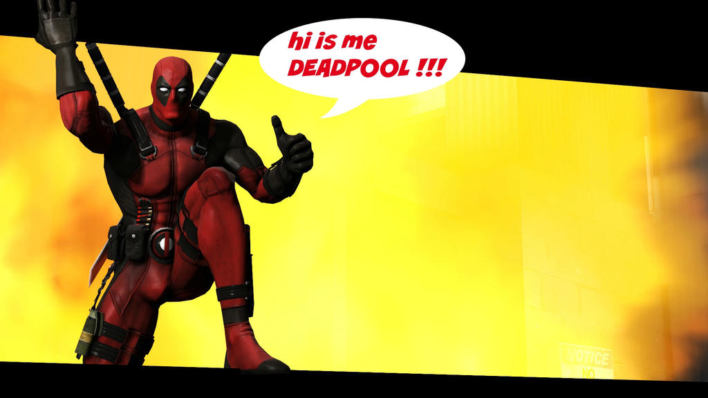 deadpool talk to you by ALIENS666 on DeviantArt