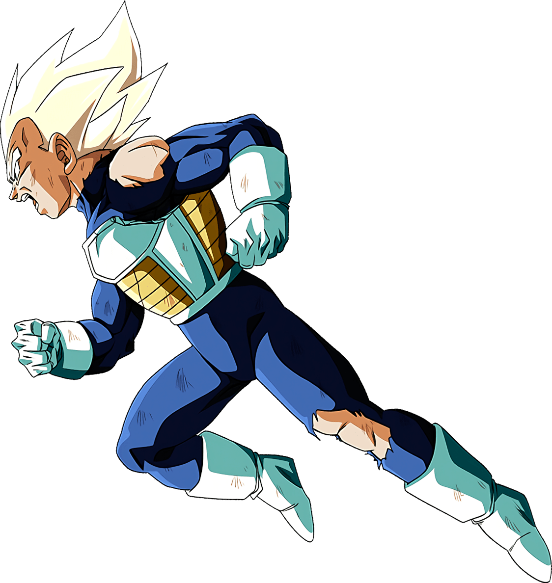 SSJ2 Vegeta Buu Saga Render by ZanninRenders on DeviantArt