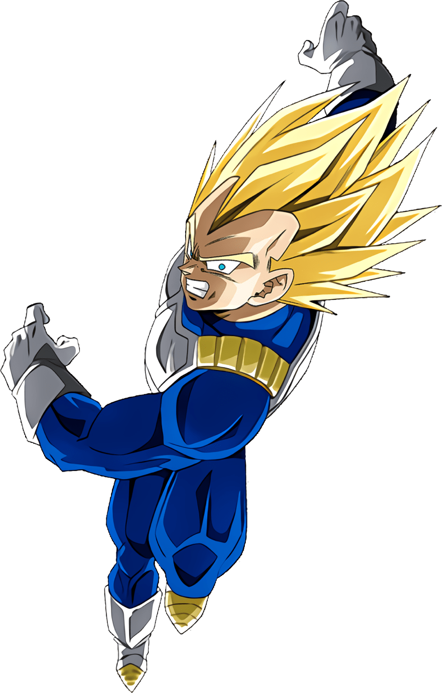 SSJ2 Vegeta Buu Saga Render by ZanninRenders on DeviantArt