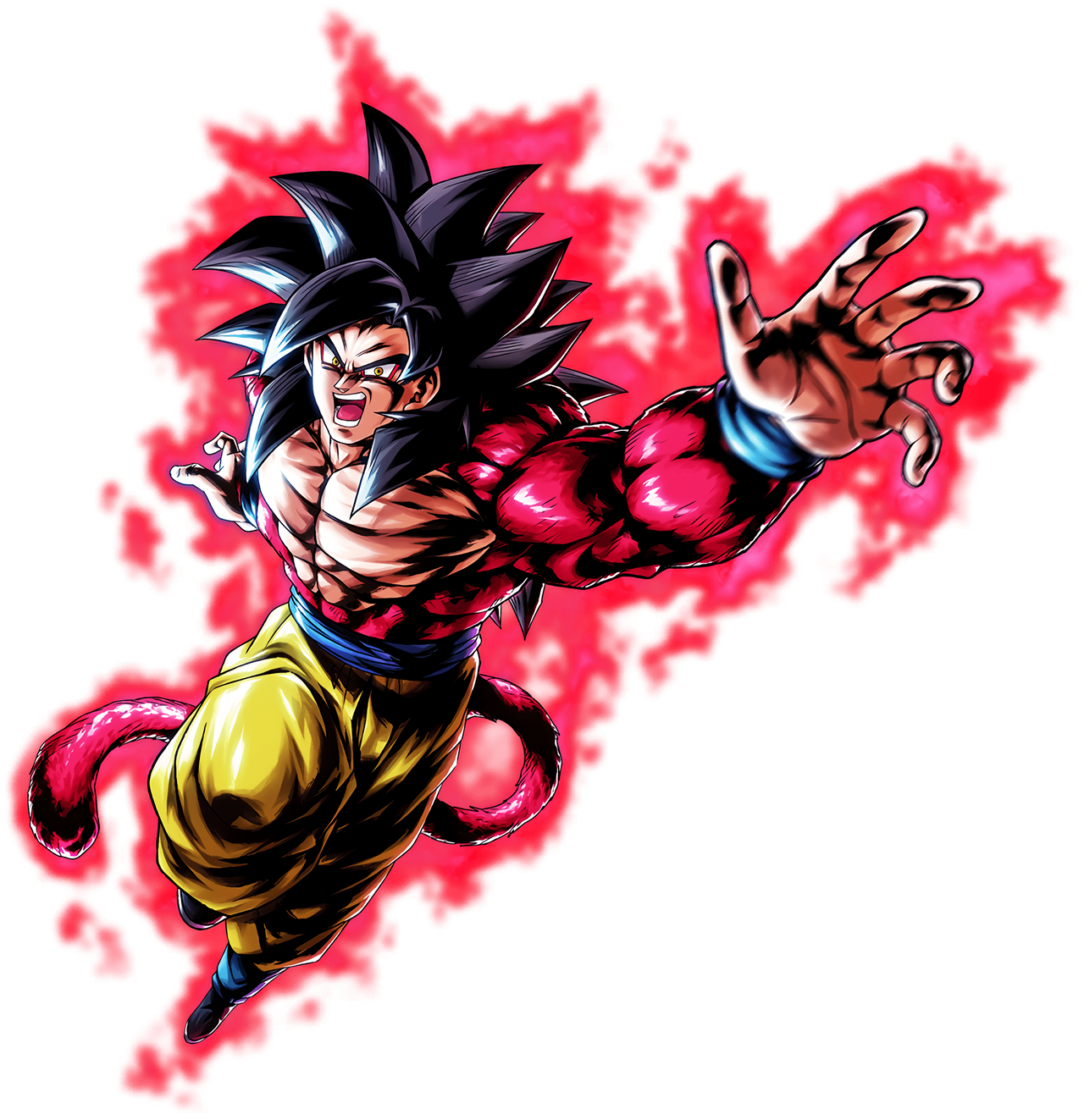 View and Download hd Goku Super Saiyan 4 Png - Super Saiyan 4 Goku