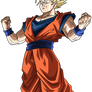 SSJ2 Son Goku Buu Saga Render