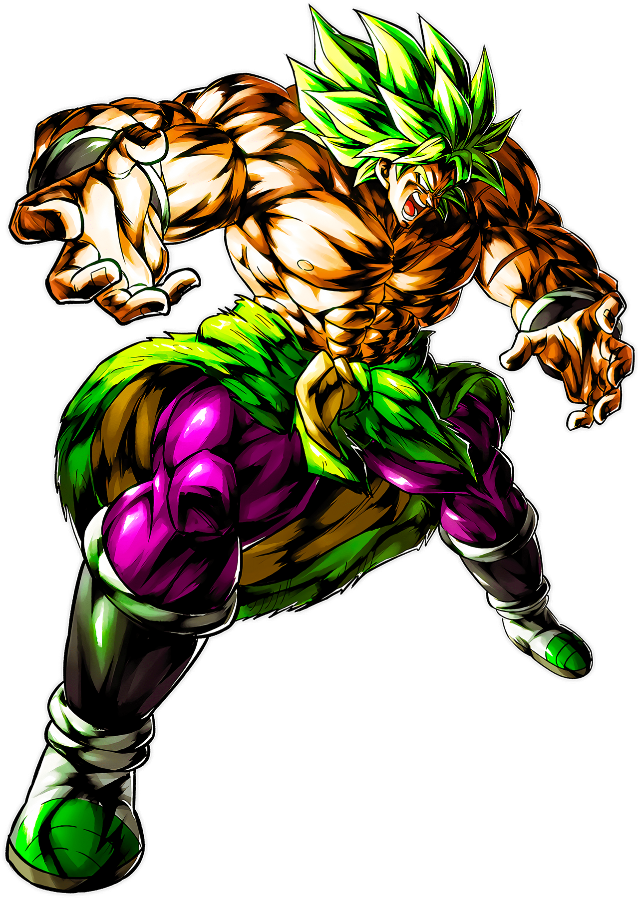 Anne Renders SSJFP Broly DBS Render by ZanninRenders on DeviantArt