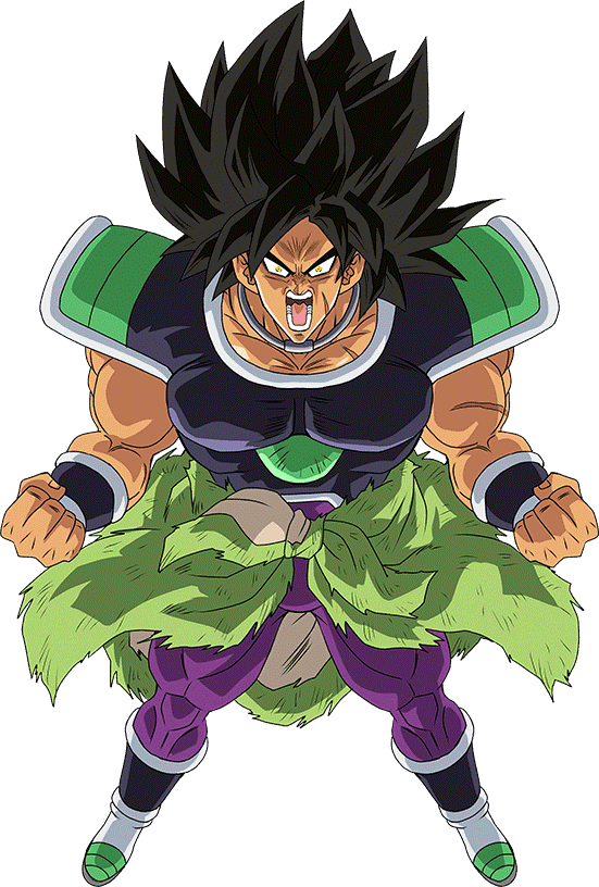 Wrathful Broly DBS Render by ZanninRenders on DeviantArt