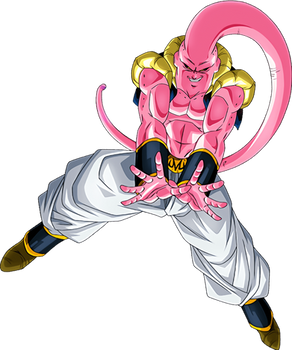 Buu Gotenks Absorbed Render