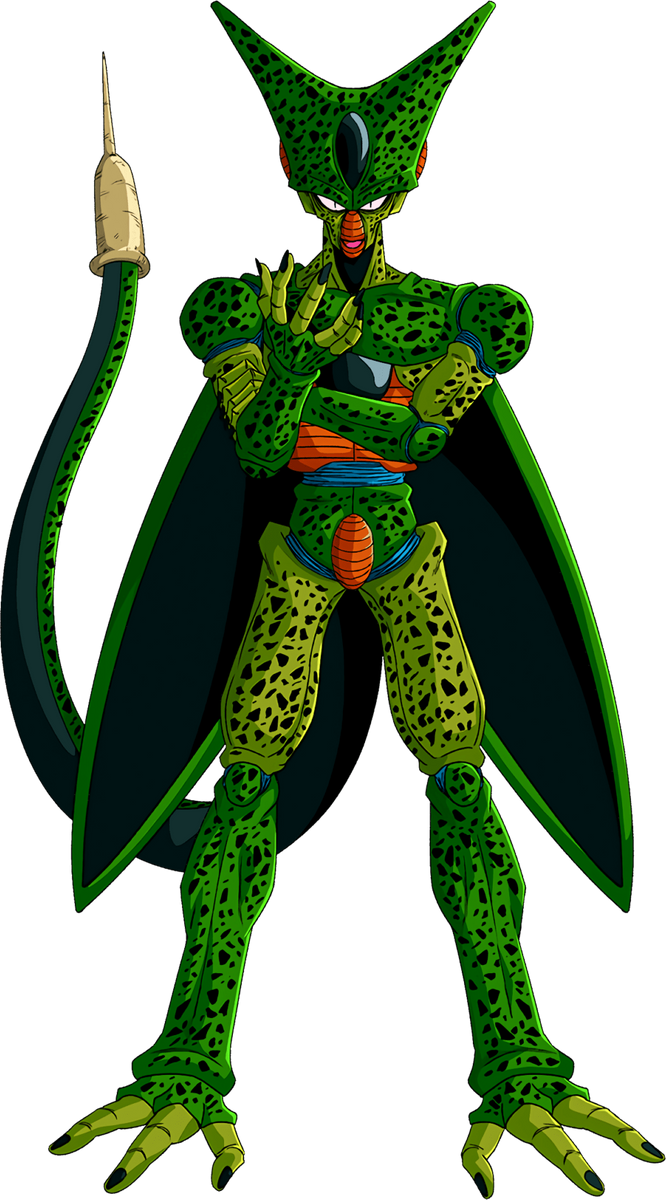 Imperfect Cell Render by ZanninRenders on DeviantArt