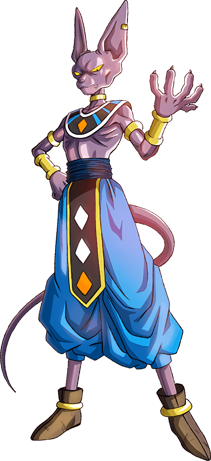 Beerus First Design Beerus Render by ZanninRenders on DeviantArt
