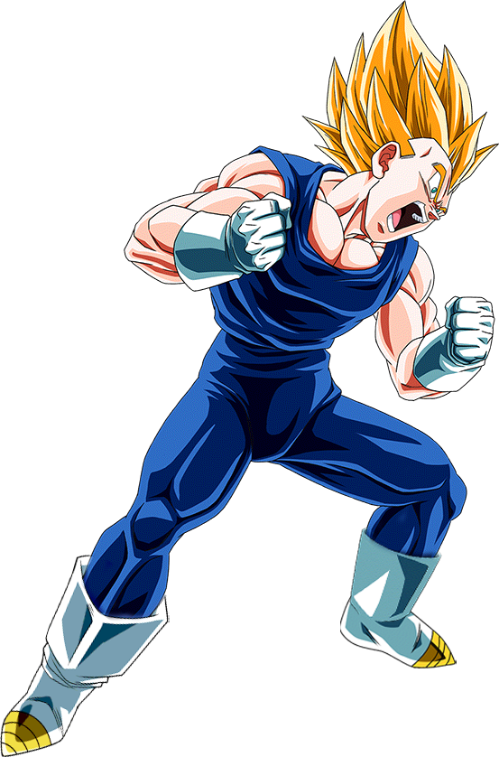 SSJ2 Vegeta Buu Saga Render by ZanninRenders on DeviantArt