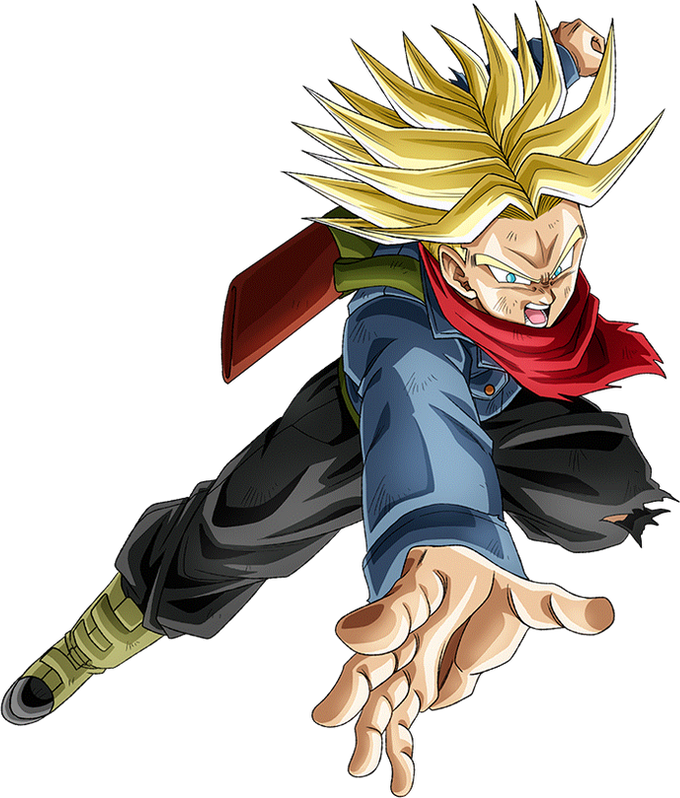 SSJ2 Future Trunks Future Saga Render by ZanninRenders on DeviantArt