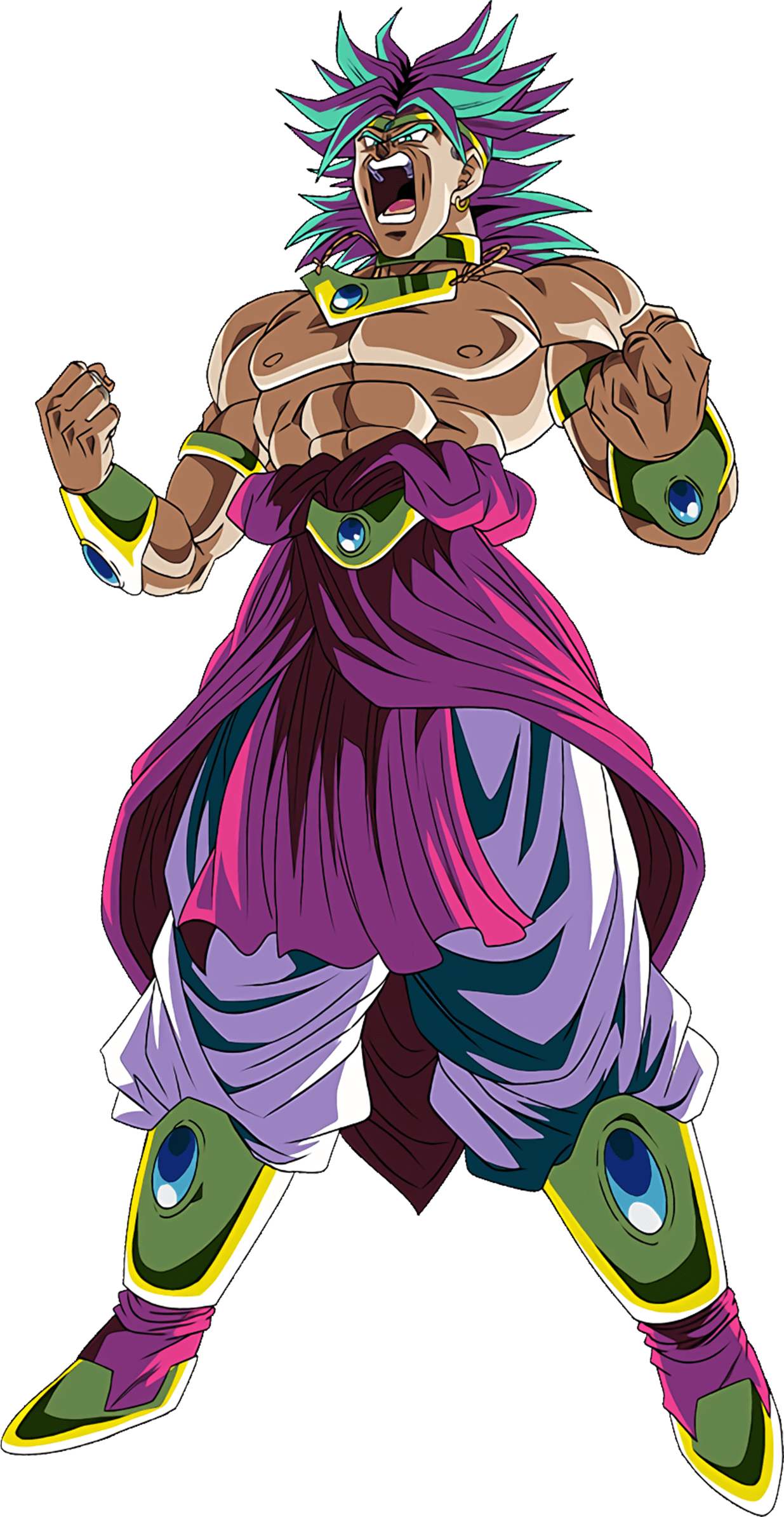 Brollly SSJ Broly DBZ Render by ZanninRenders on DeviantArt