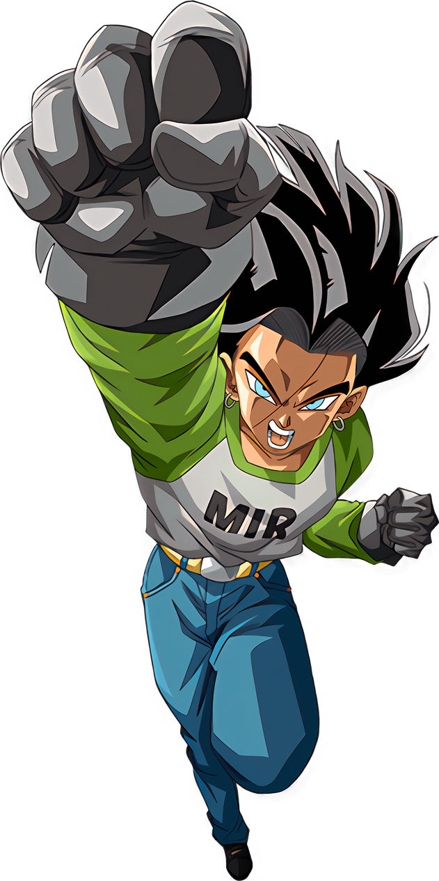 Android #17 DBS Render by ZanninRenders on DeviantArt