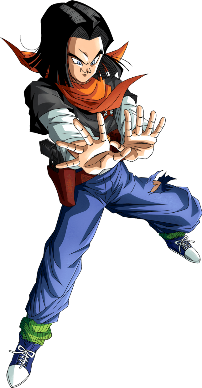 Android #17 Android Saga Render by ZanninRenders on DeviantArt