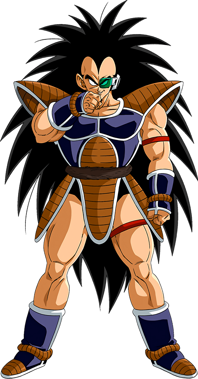 Raditz Render by ZanninRenders on DeviantArt