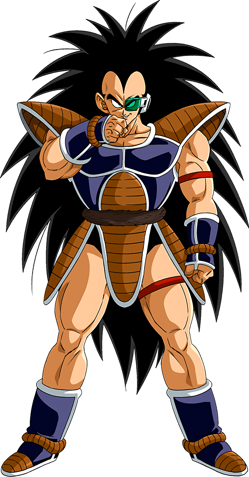 Raditz Render by ZanninRenders on DeviantArt