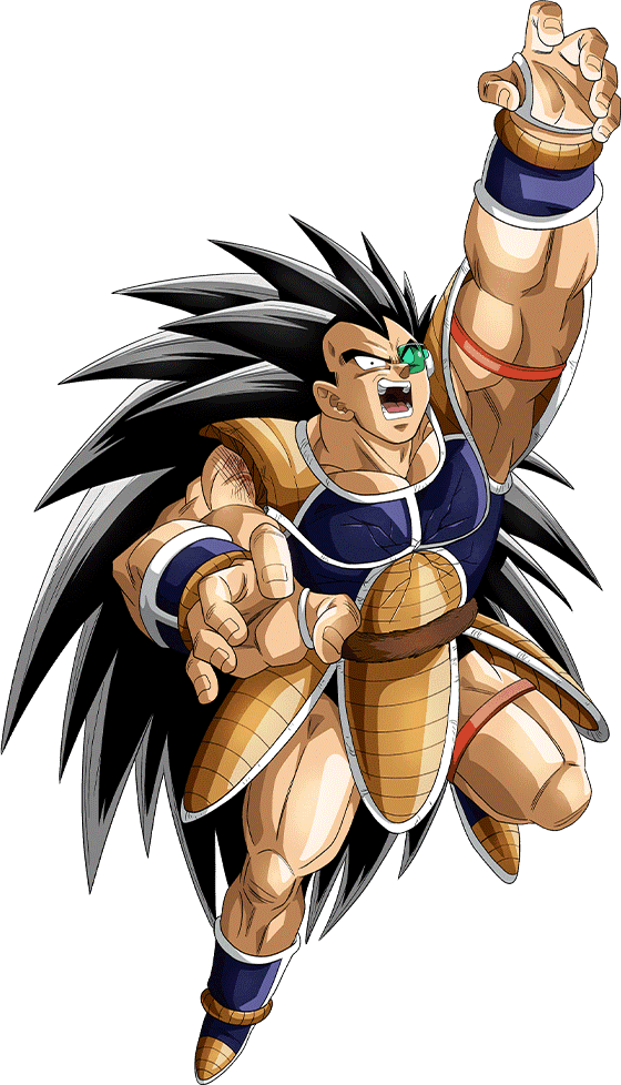 Raditz Render by ZanninRenders on DeviantArt