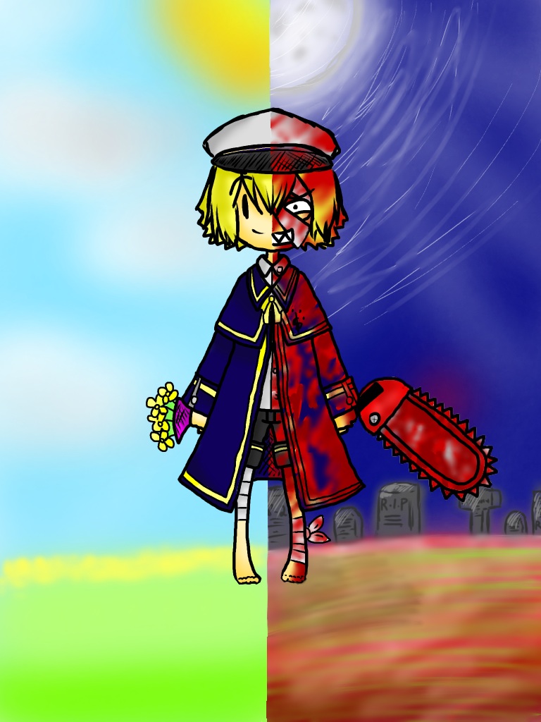 Half Good Half Evil Oliver By Growl Flippy On Deviantart Half Good Half Evil Oliver By Growl Flippy On Deviantart