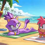 Amy & Blaze: Full body tan