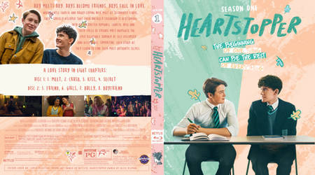 Heartstopper season 1 Blu-Ray cover.