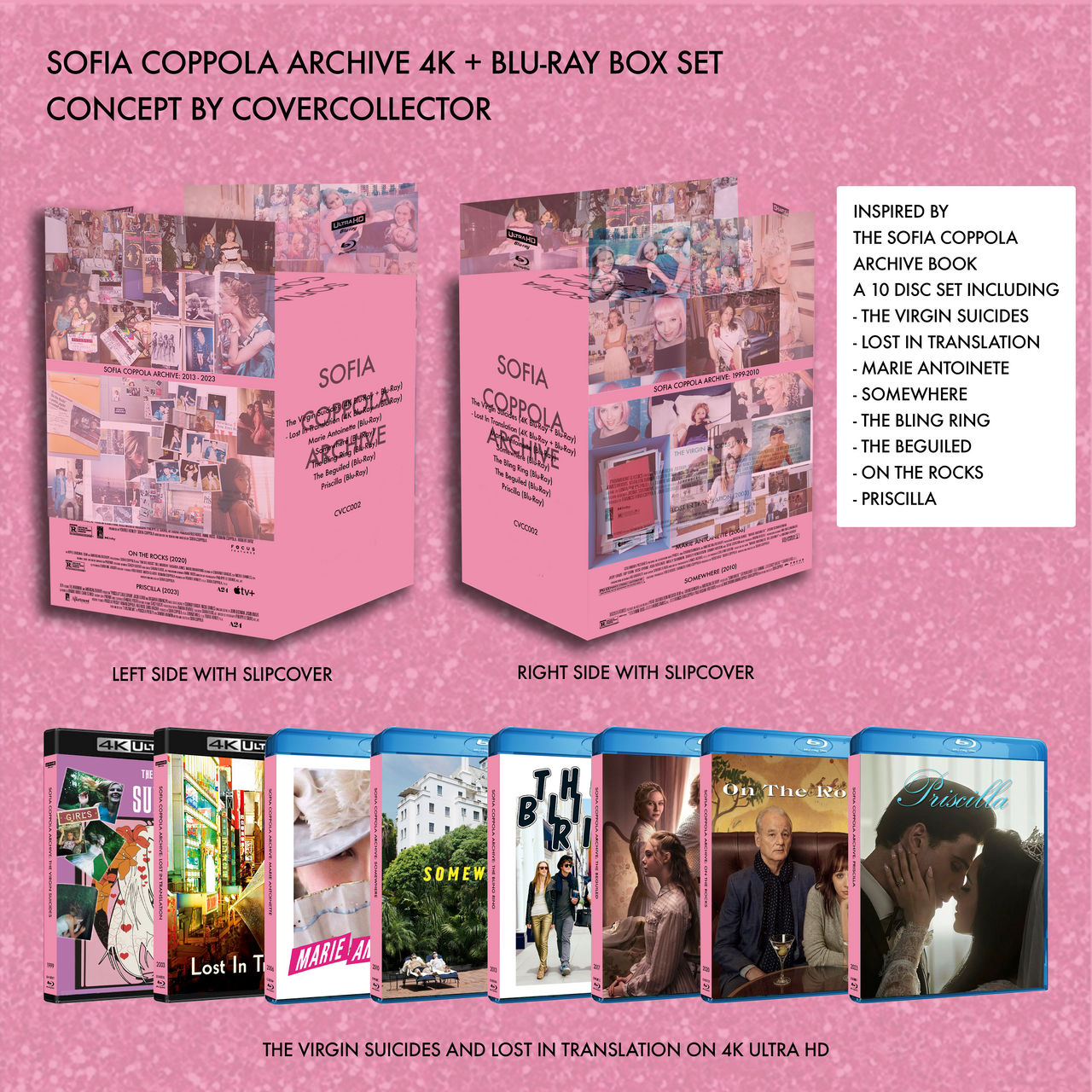 Sofia Coppola Archive Blu-Ray (Concept) Box Set by covercollector