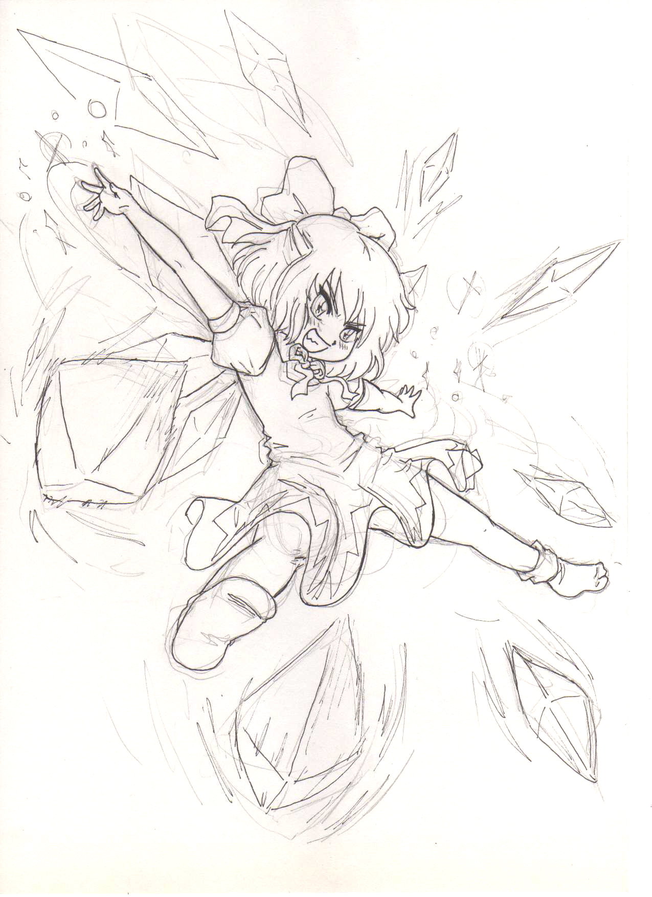 Cirno's Simple Sketch