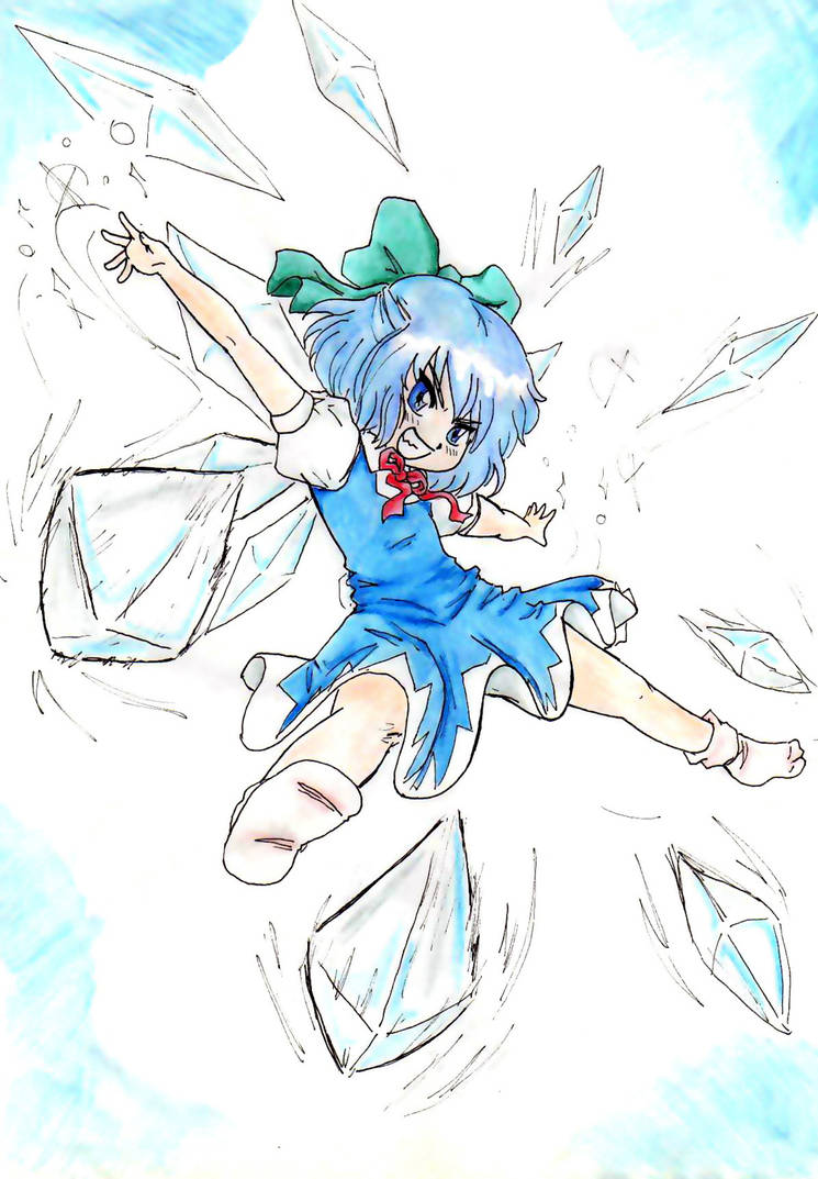 Chiruno - Touhou by MizuKatsu on DeviantArt