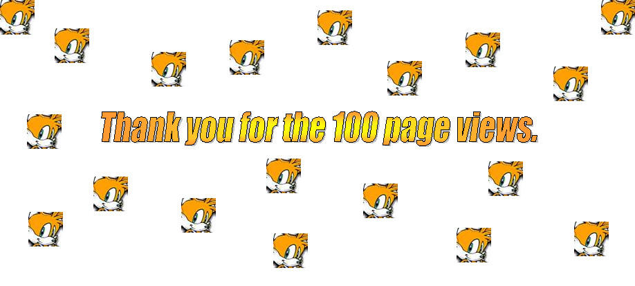 thankyou for the 100 pageviews