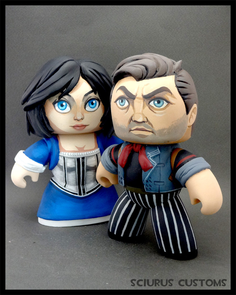 Bioshock Infinite Booker and elizabeth customs