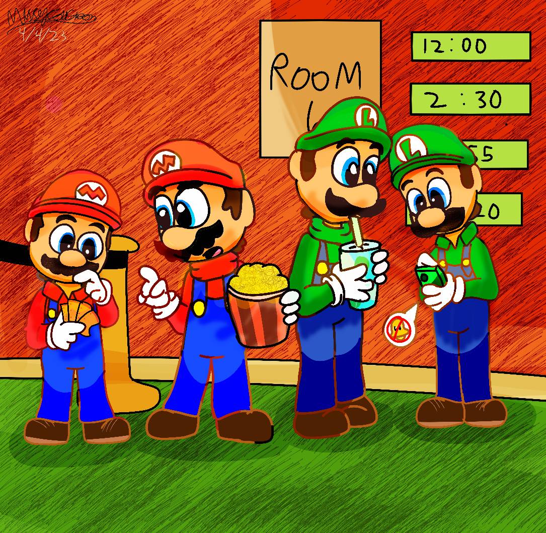 Mario Cartoon Deviantart Mario movie by Missycartoon on DeviantArt