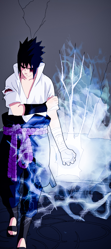 Uchiha Sasuke Naruto: Shippuden chidori wallpaper