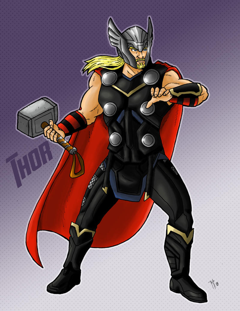 Marvel Thor Deviantart Avengers: Thor by Dread-Softly on DeviantArt