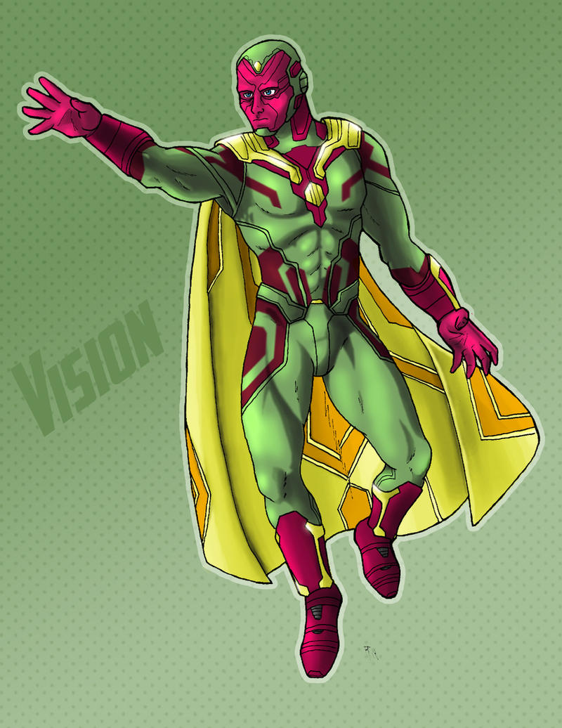 Vision Deviantart Avengers: Vision by Dread-Softly on DeviantArt