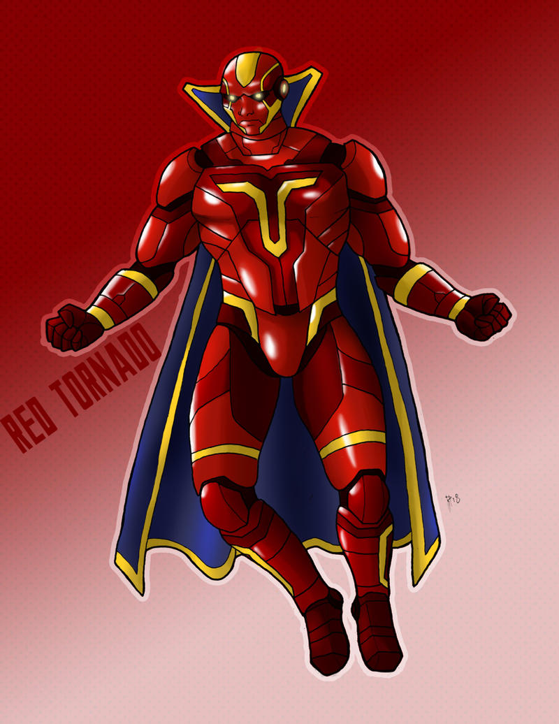 Justice League Red Tornado by greaperx666 on DeviantArt