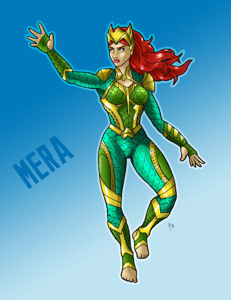 Justice League: Mera by Dread-Softly on DeviantArt