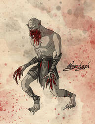 Monstrosities: Day 28- Strigoi