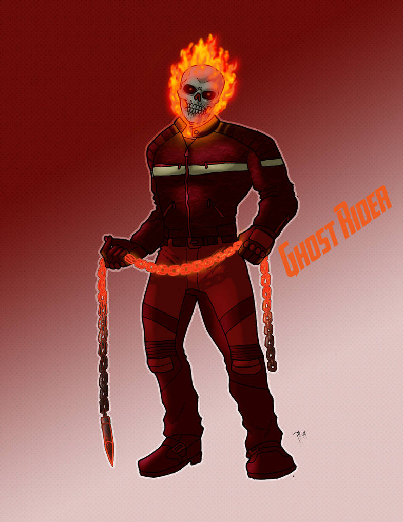 Marvel: Ghost Rider alternate color by Dread-Softly on DeviantArt