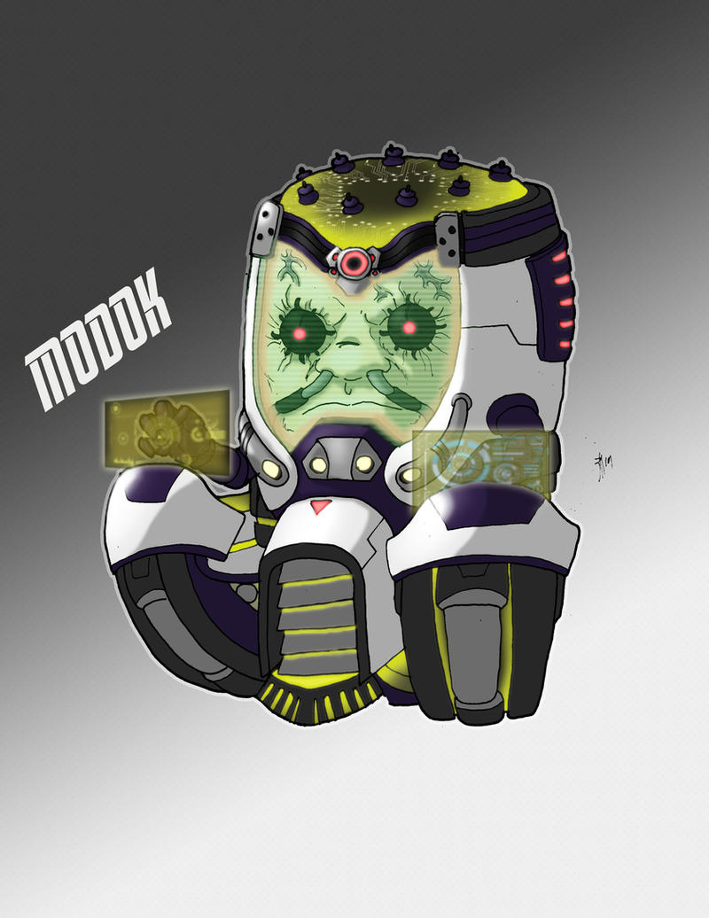 Modok Colouring Marvel: Modok alternate color by Dread-Softly on DeviantArt