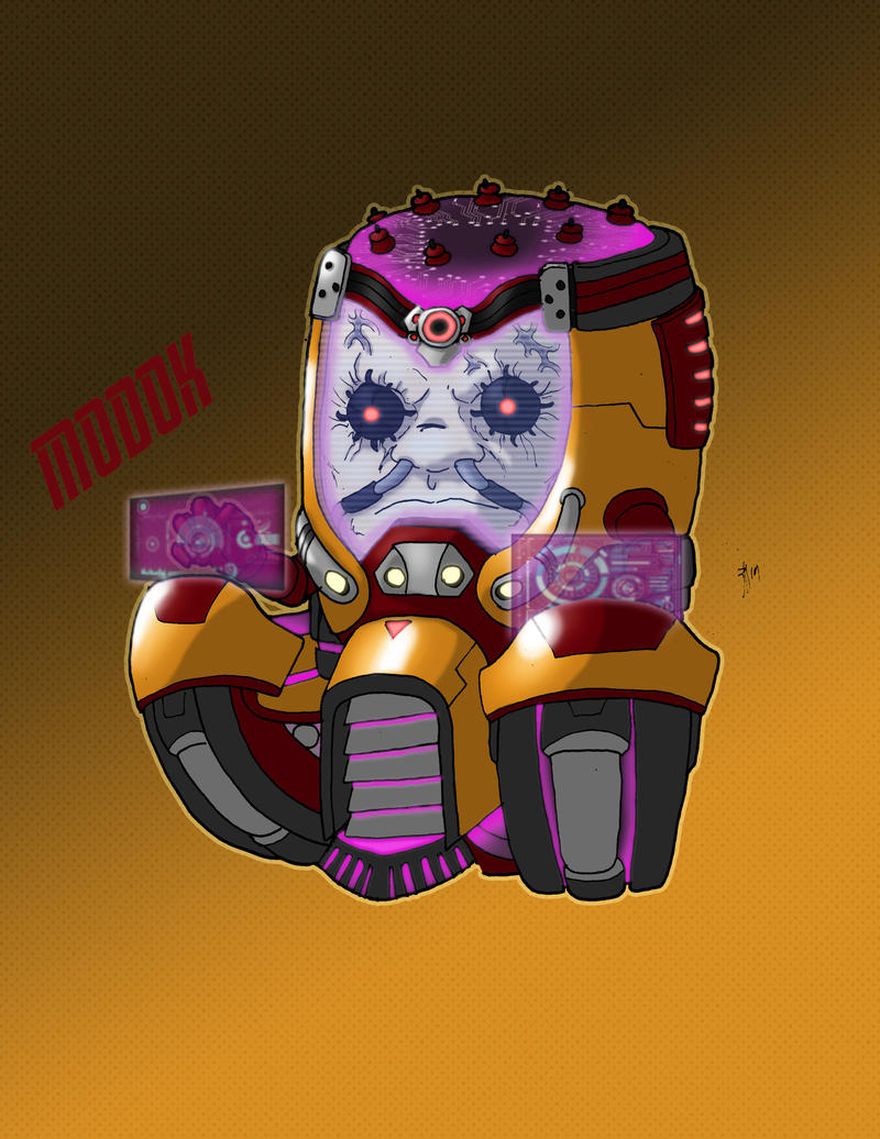 Modok Colouring Marvel: Modok alternate color 3 by Dread-Softly on DeviantArt