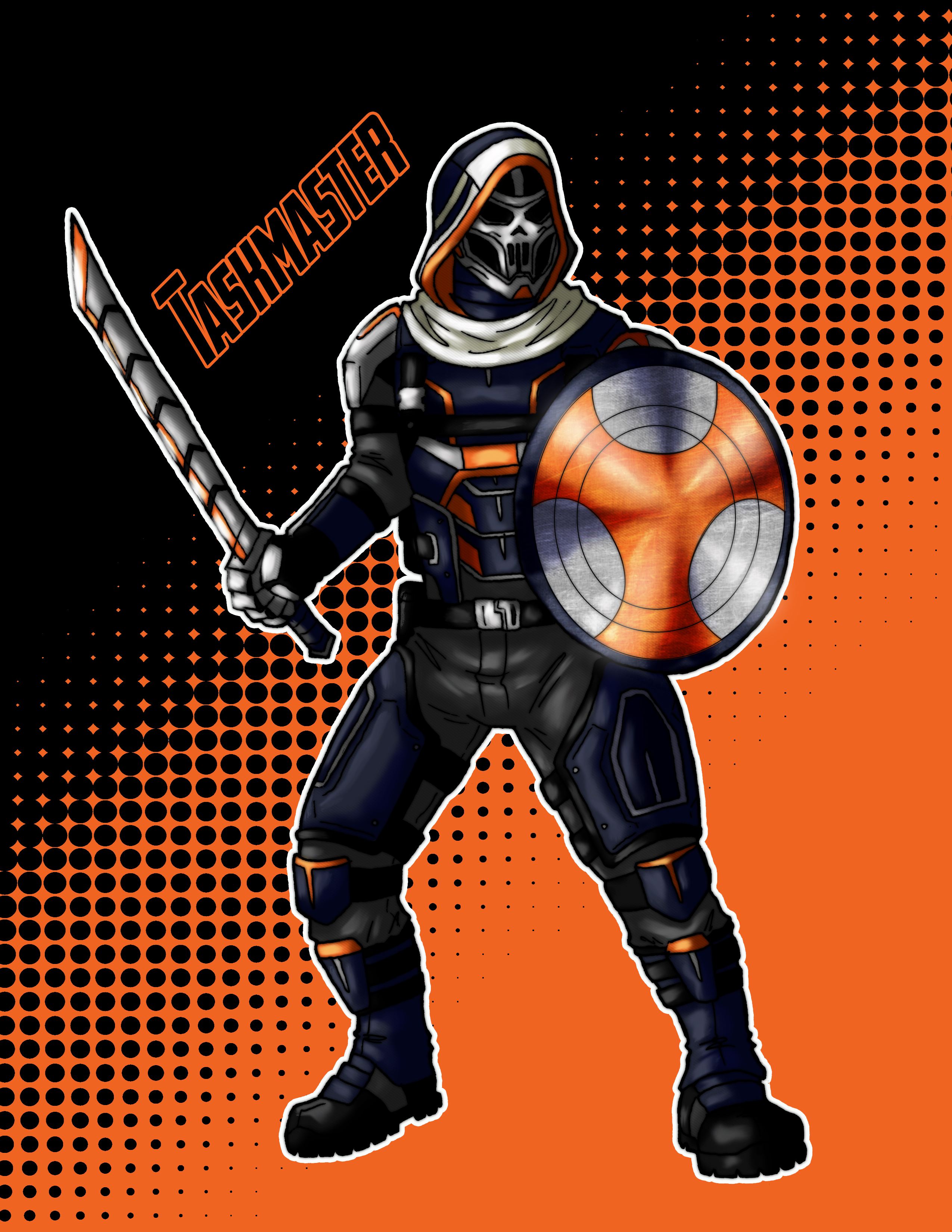 Taskmaster Marvel Zombies Marvel: Taskmaster by Dread-Softly on DeviantArt