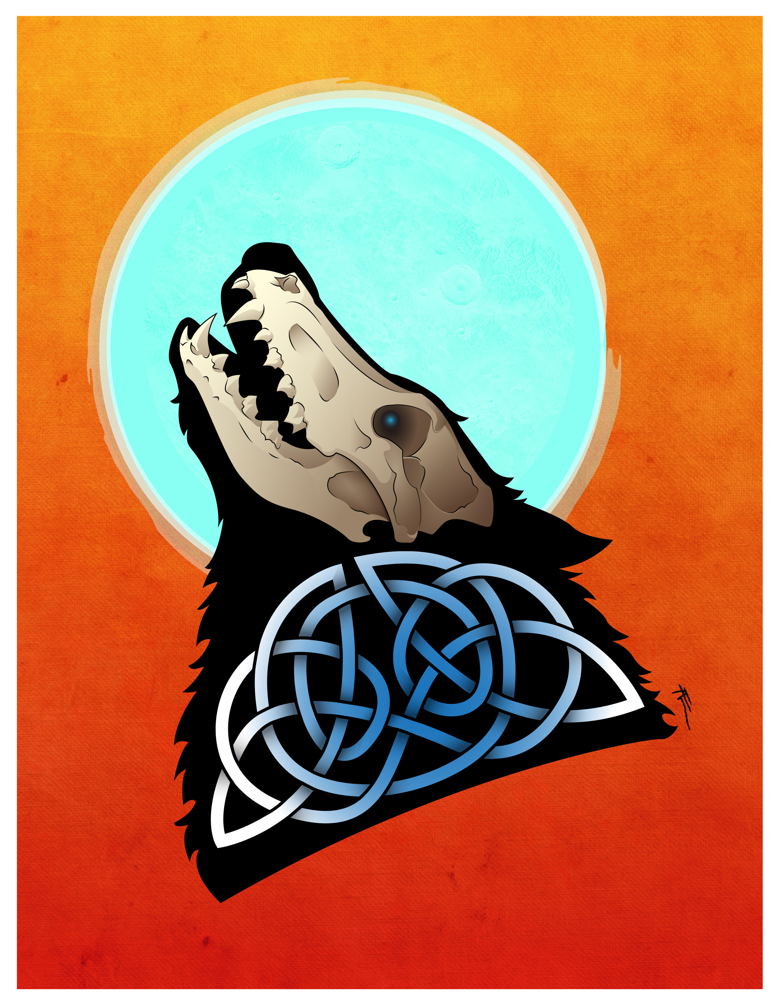 Celtic Wolf Tattoo by DreadSoftly on DeviantArt