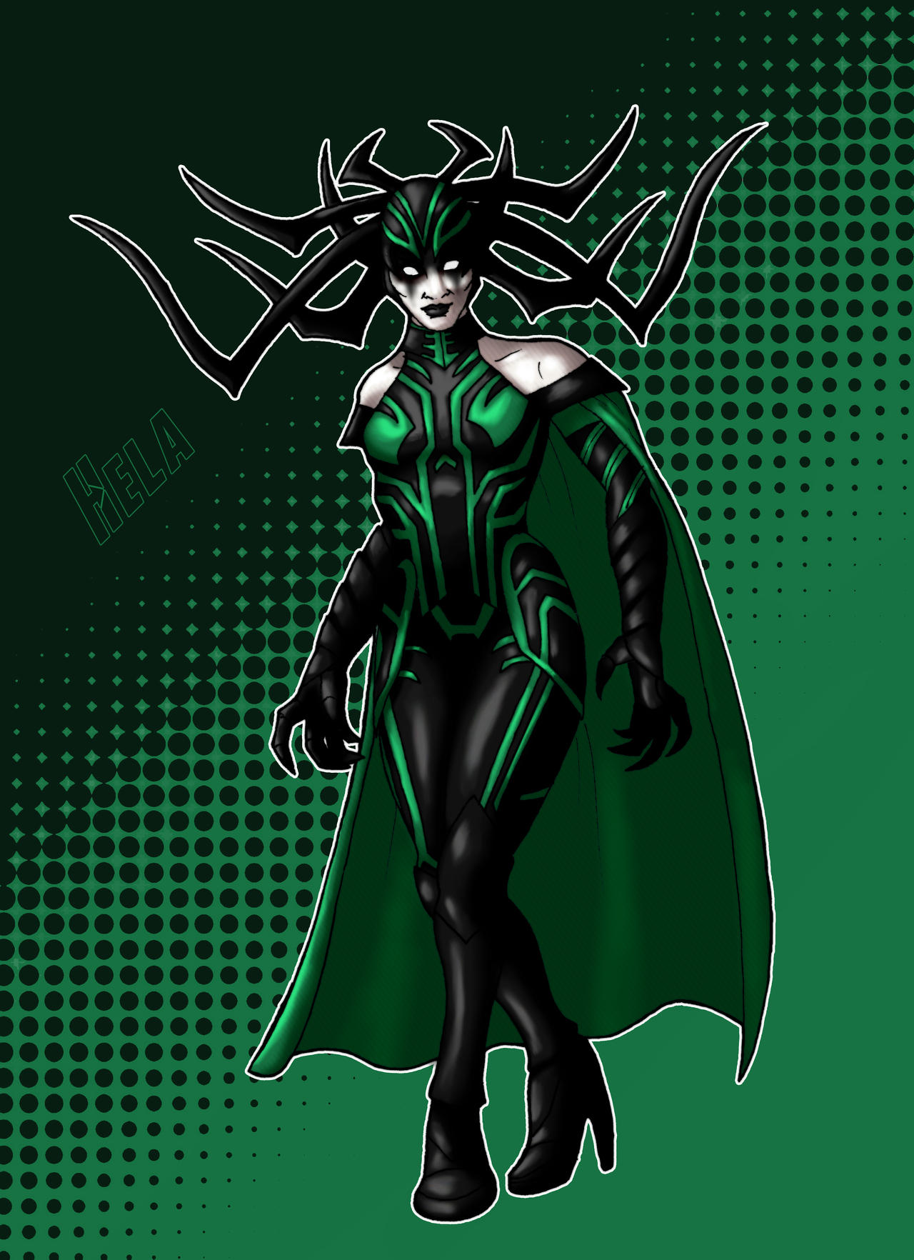 Marvel: Hela by Dread-Softly on DeviantArt