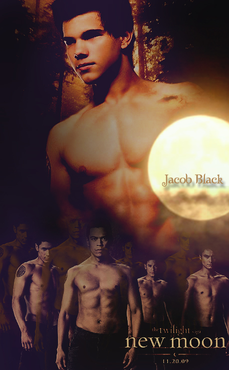 New Moon Poster Jacob Black