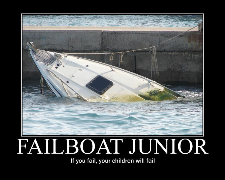 Failboat Junior Motivational by CharryEX on DeviantArt