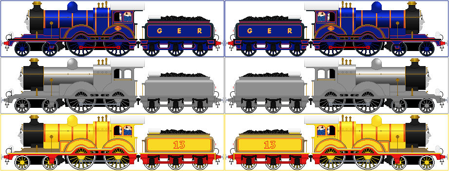 Molly the Yellow Engine (my design) by PercySailorMoon2002 on DeviantArt