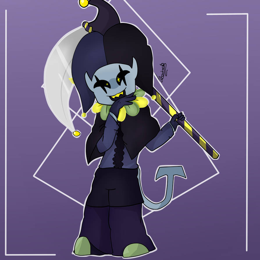 Jevil- fanart -Deltarune by stellar8fox on DeviantArt