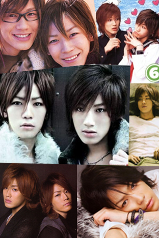 Akanishi and Kamenashi