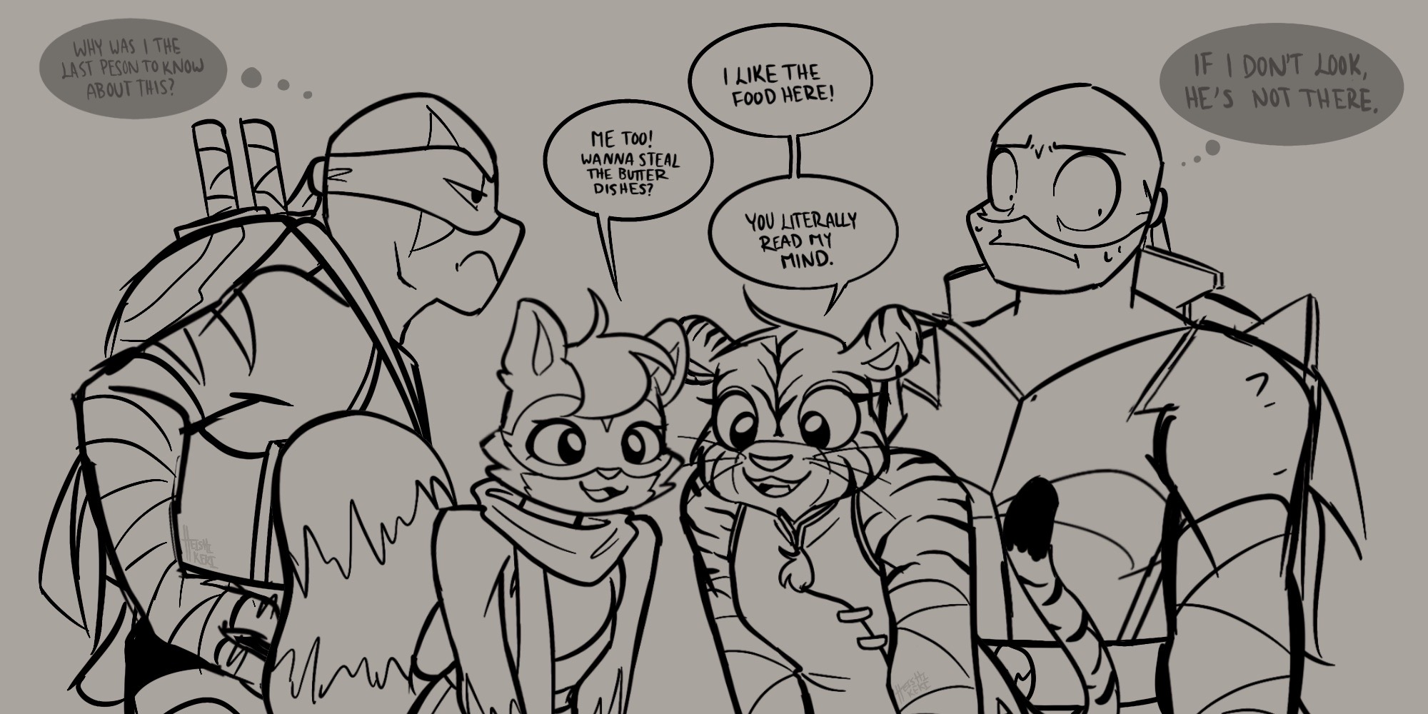 Body Base Rottmnt Lizard Double Dates (ROTTMNT OC x Canon) by heishikeki on DeviantArt