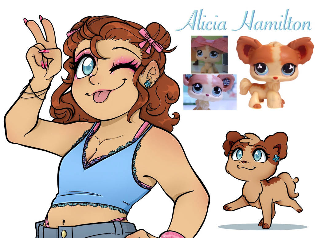 Lps Hamilton Custom Alicia Hamilton (LPS Popular) by heishikeki on DeviantArt