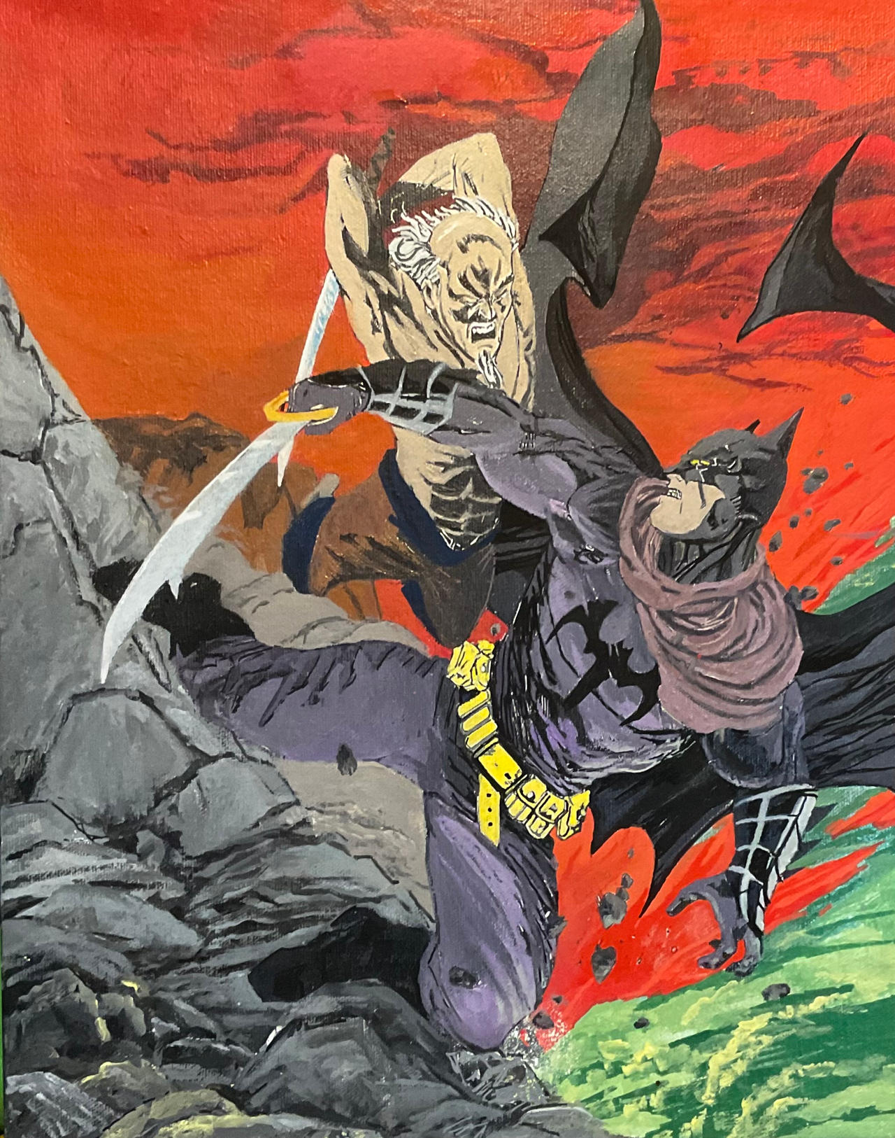 Animated Batman Razalgul Ras al Ghul vs Batman by 89ScottHyde68 on DeviantArt