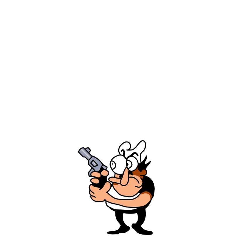 Peppino - Gun - Emote by GrimCrow205 on DeviantArt
