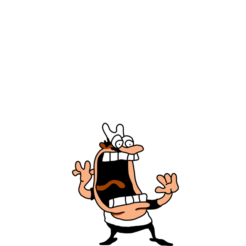 Peppino - Screaming 1 - Emote by GrimCrow205 on DeviantArt