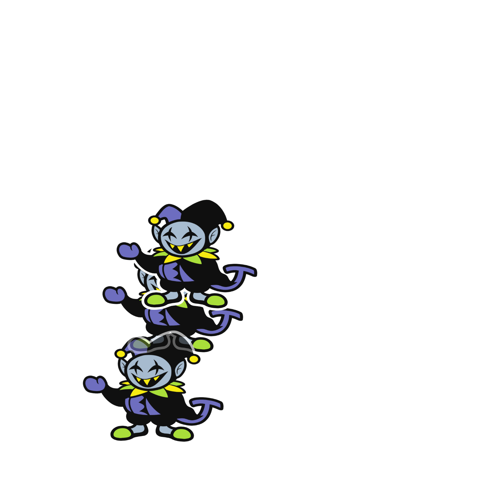 JEVIL - Chaos Dance Gif by GrimCrow205 on DeviantArt